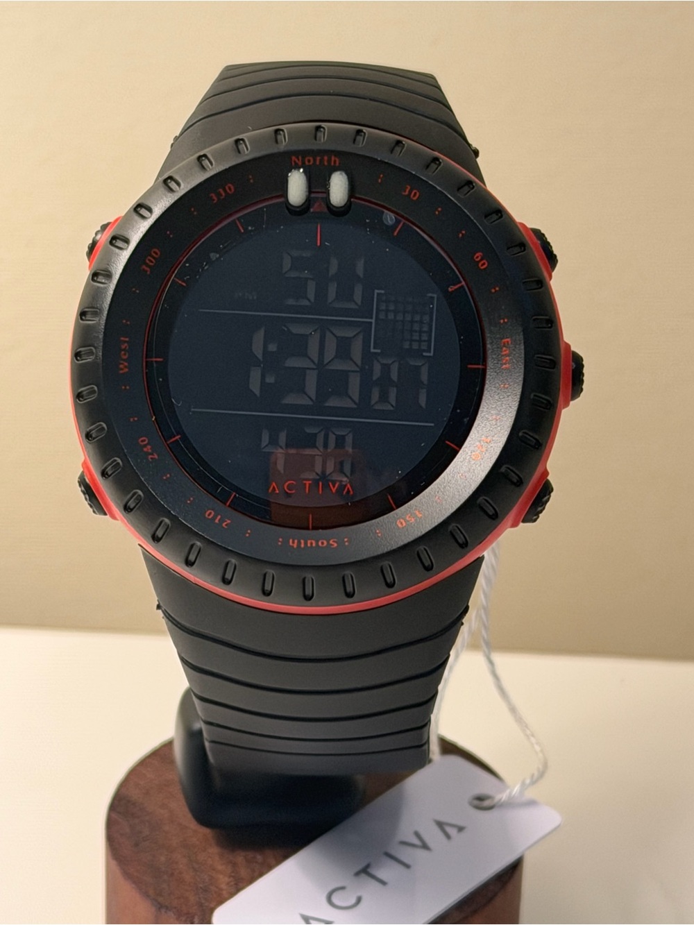 Invicta Black and Red Digital Sport Watch